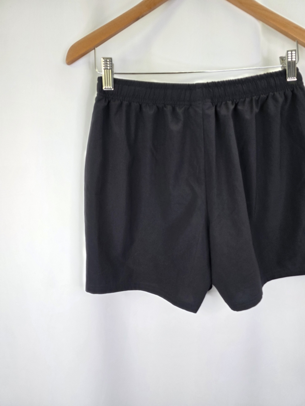 Gymshark Women's Size Small Regular Fit Pintuck Shorts HT3 Black Athletic Wear - Picture 10 of 15